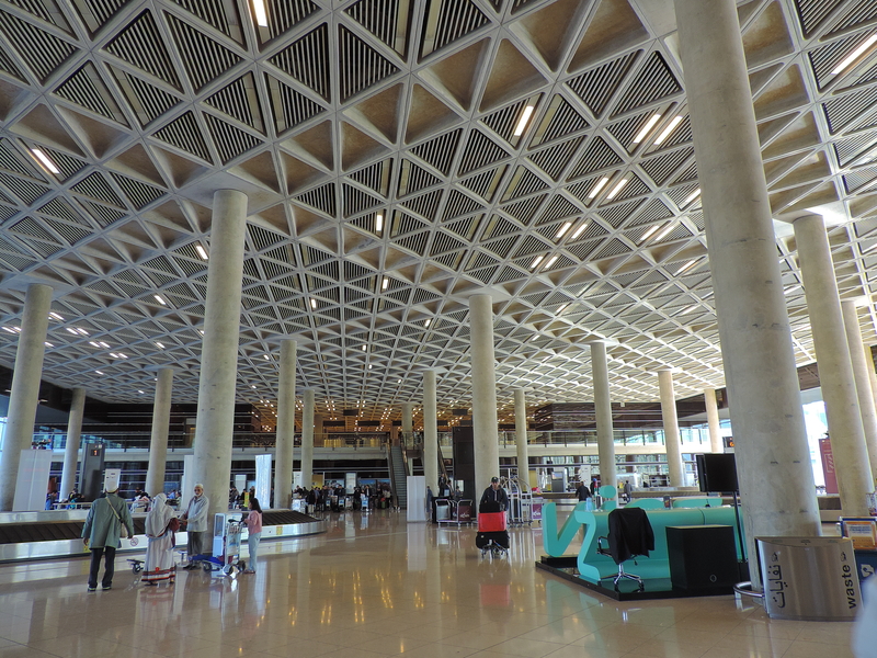 QAIA Airport has a single passenger terminal, which was opened in March 2013.